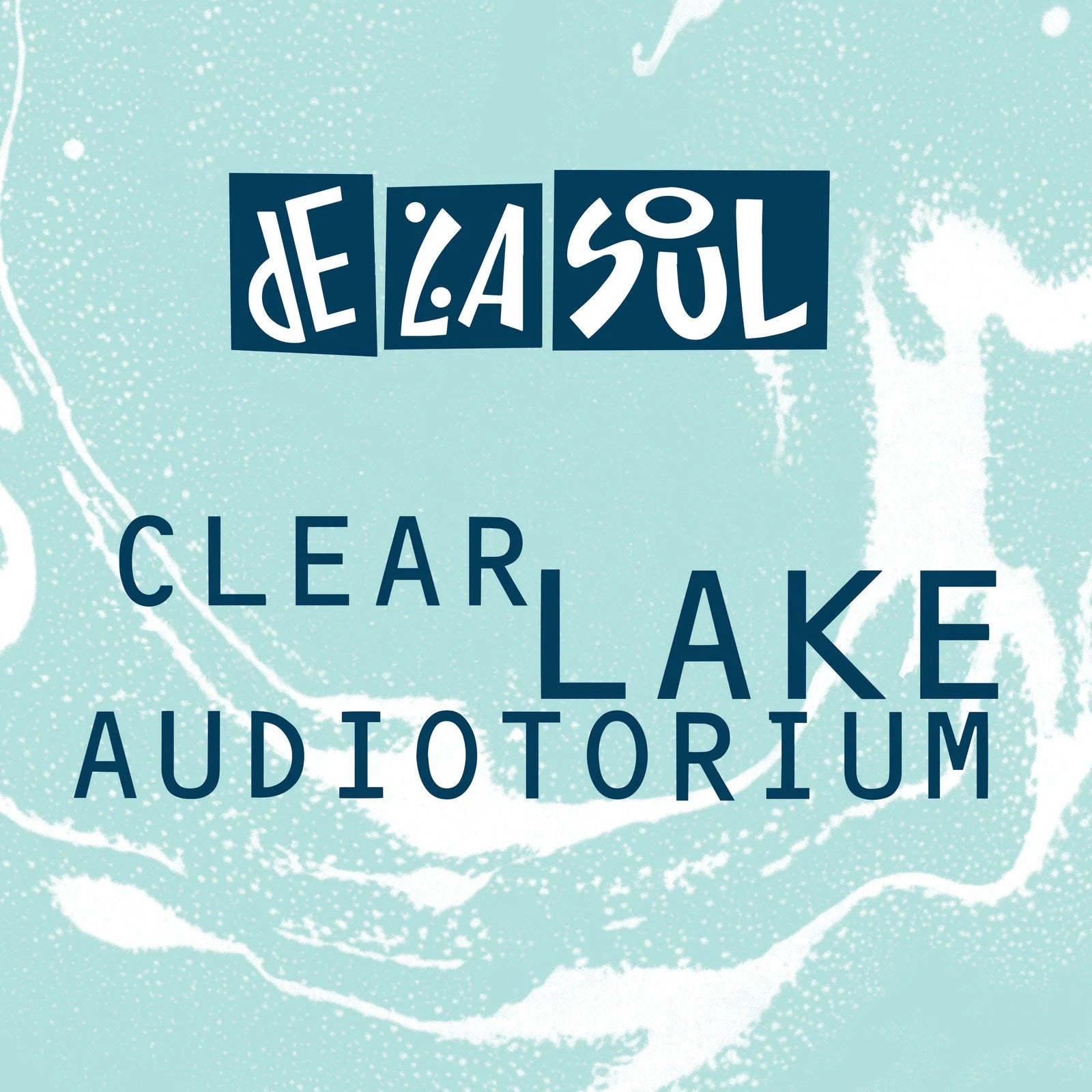De La Soul Clear Lake Audiotorium Sea Green Vinyl