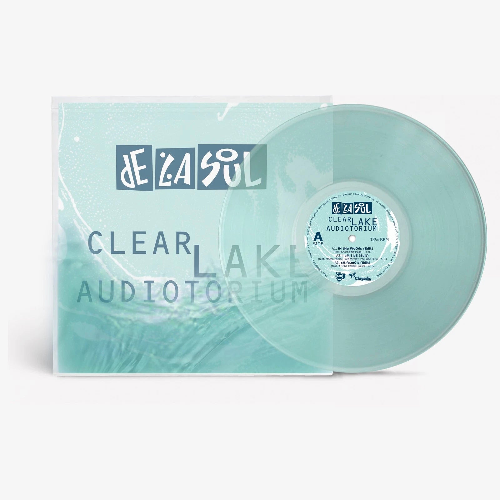 De La Soul Clear Lake Audiotorium Sea Green Vinyl
