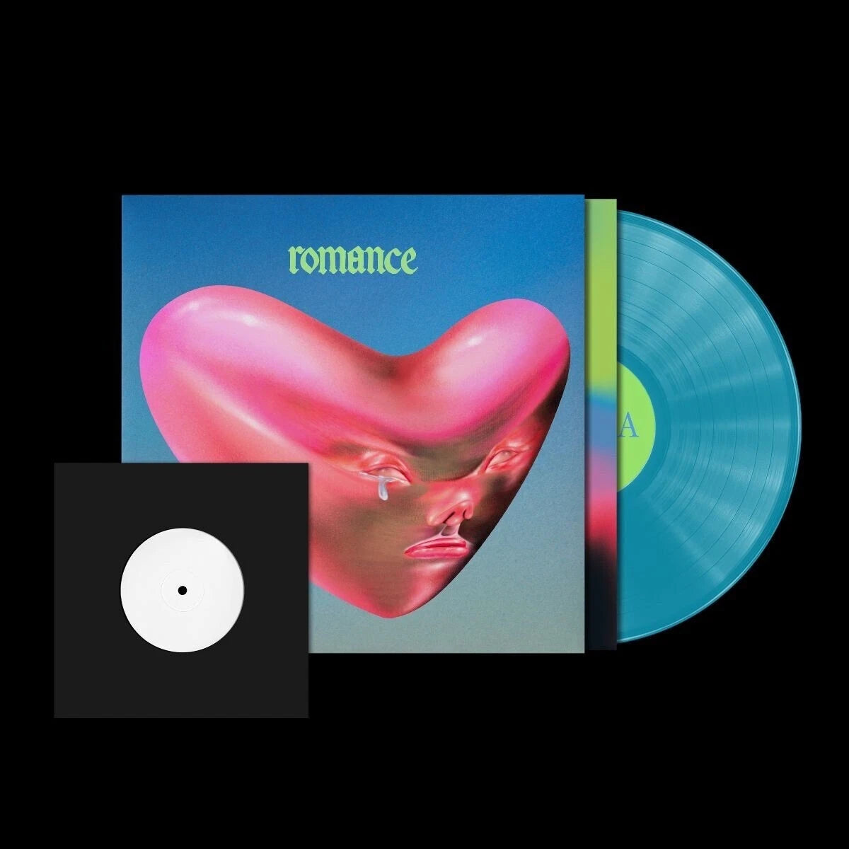 Romance Fontaines D.C. Turquoise blue vinyl repress
