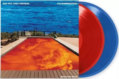 Red Hot Chili Peppers Californication Red & Ocean Blue Vinyl Edition