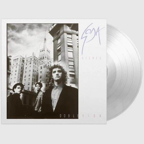Soda Stereo Doble Vida LP - Crystal Clear
