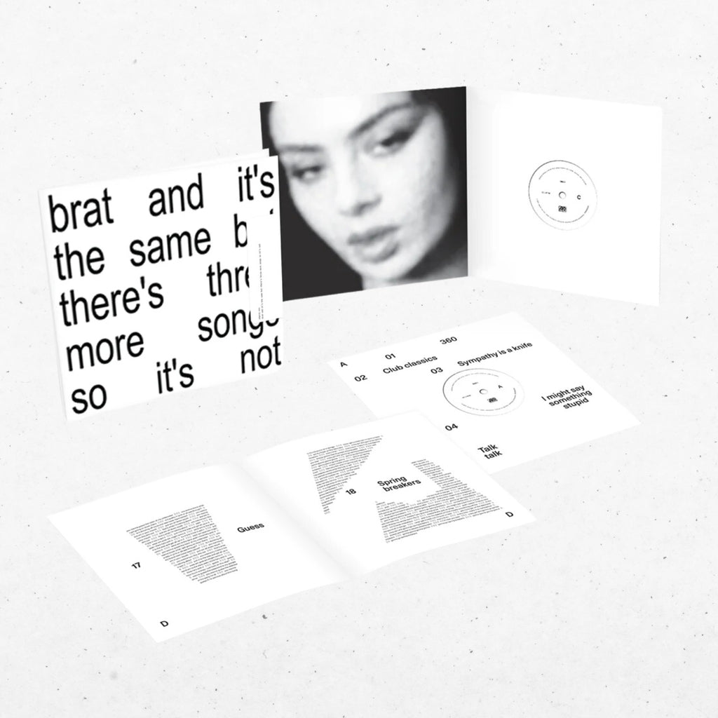 Charli XCX brat and its the same but theres three more songs so its not